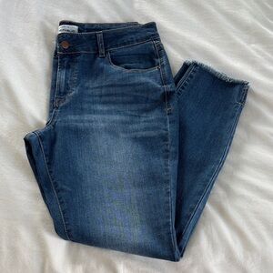 For The Republic Dark Blue Ankle Jeans Size 10 Women’s
